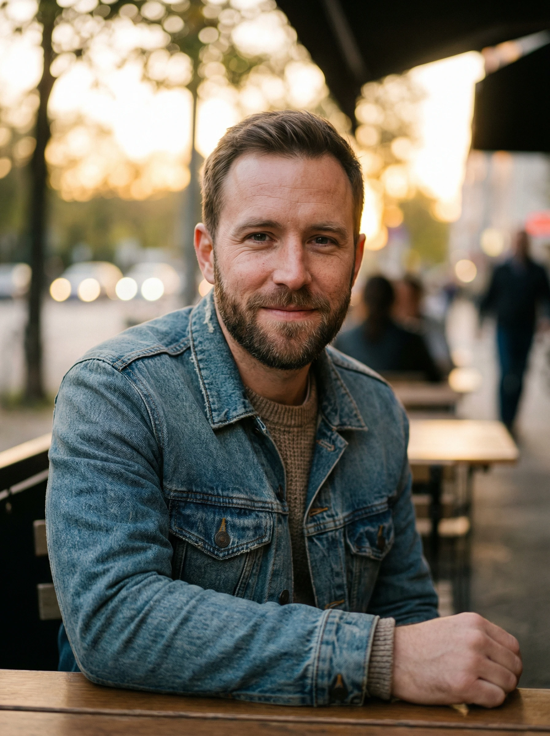 Example soulmate portrait - man